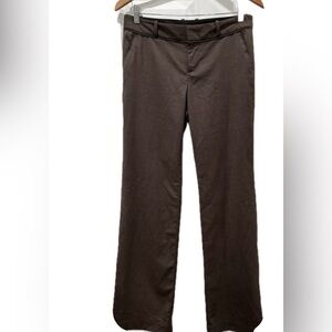Banana Republic Ryan Fit Straight Leg Low Rise Brown Dress Pants Trousers